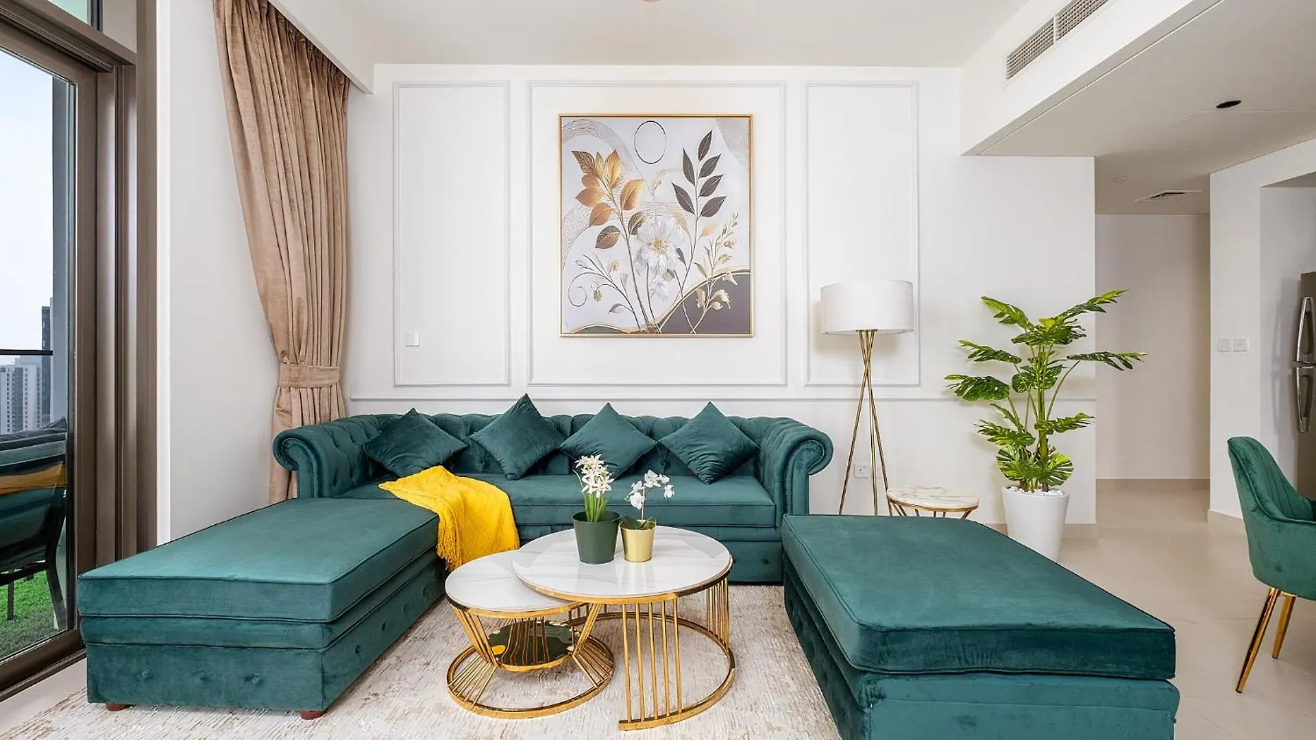 Stylish 2Br With Burj View & 5 Min From Dubai Mall Apartment