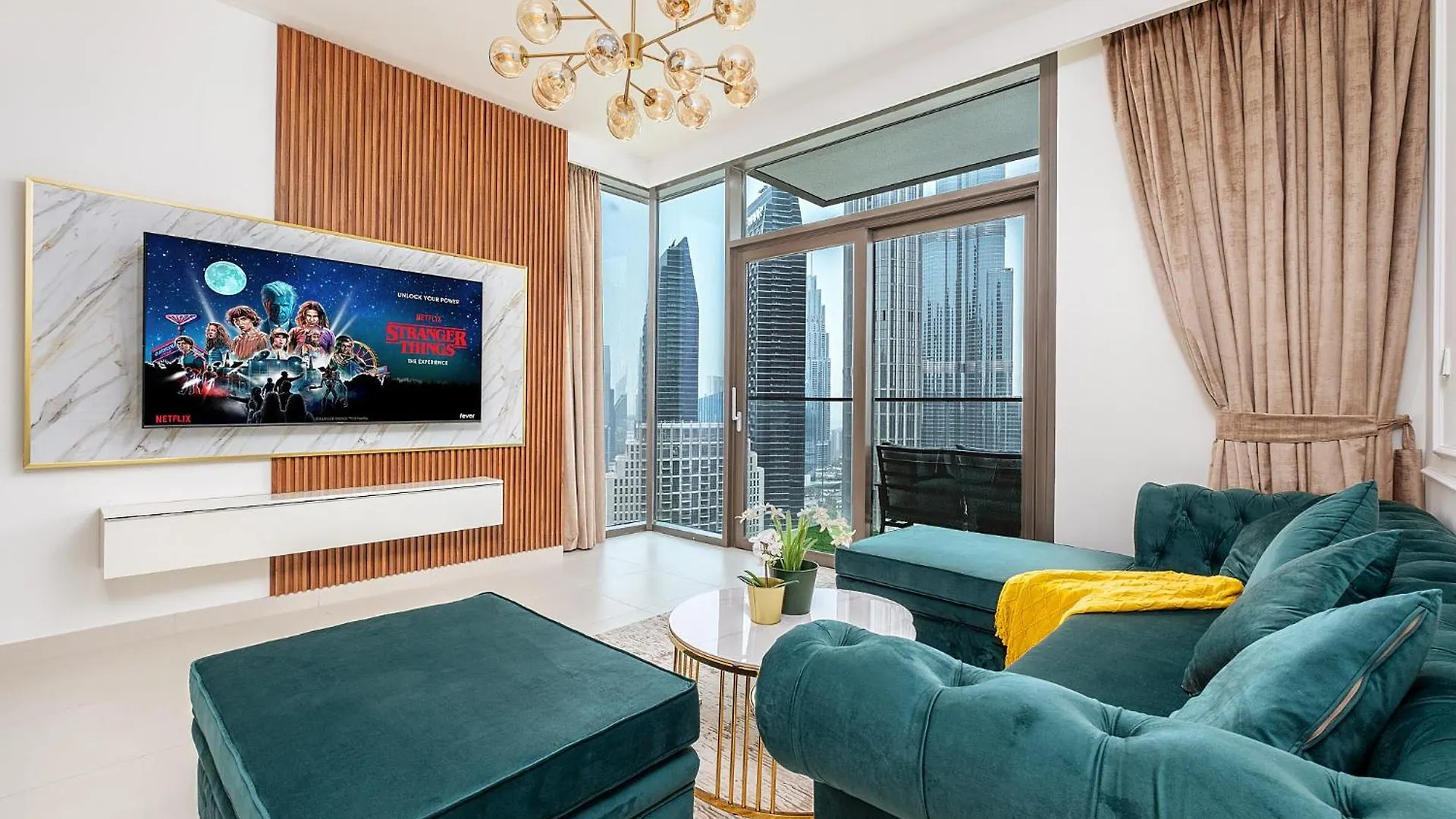 Διαμέρισμα Stylish 2Br With Burj View & 5 Min From Dubai Mall