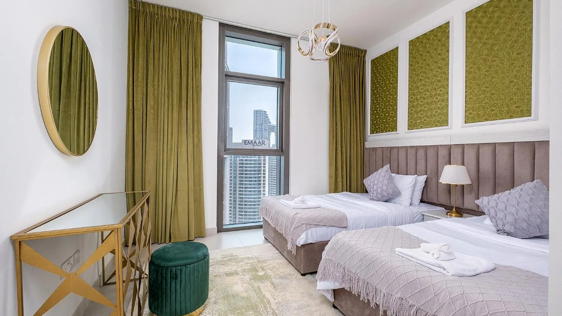 Διαμέρισμα Stylish 2Br With Burj View & 5 Min From Dubai Mall