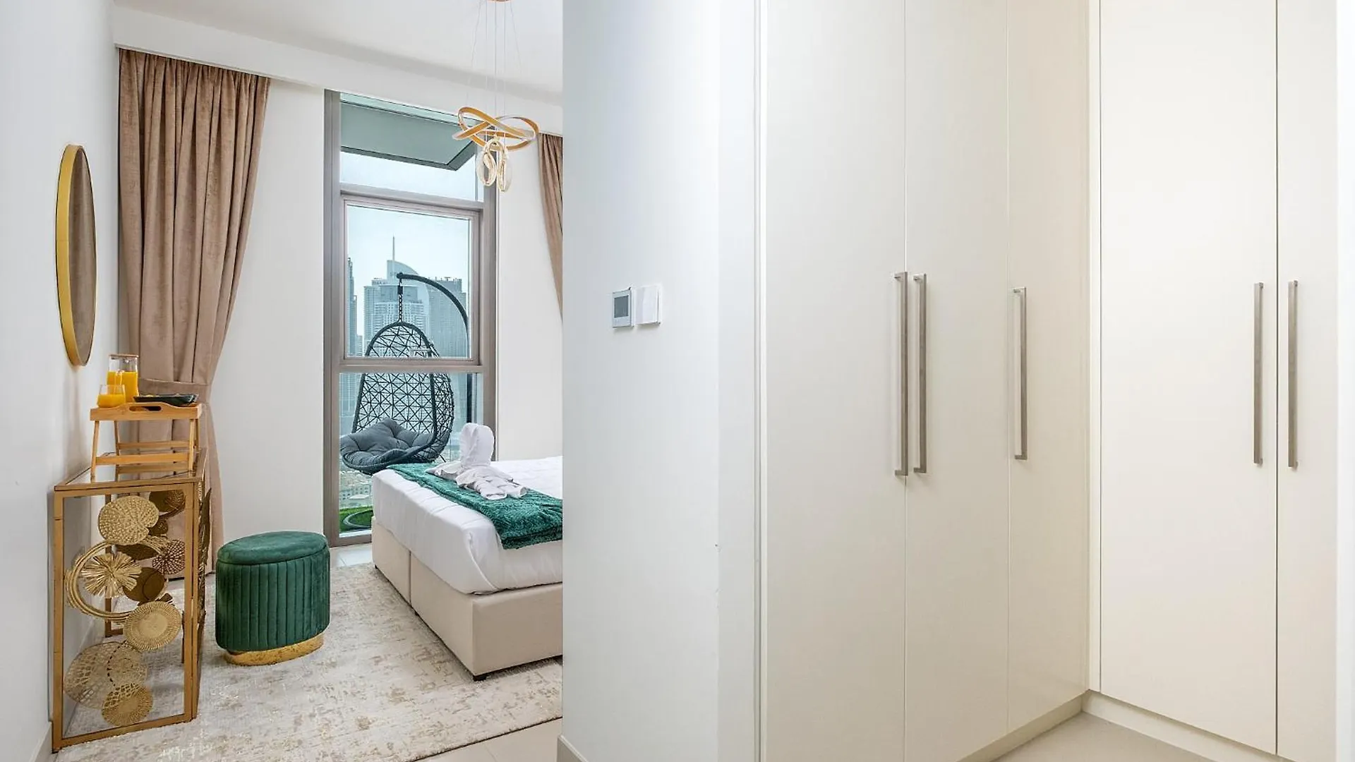 Stylish 2Br With Burj View & 5 Min From Dubai Mall Διαμέρισμα