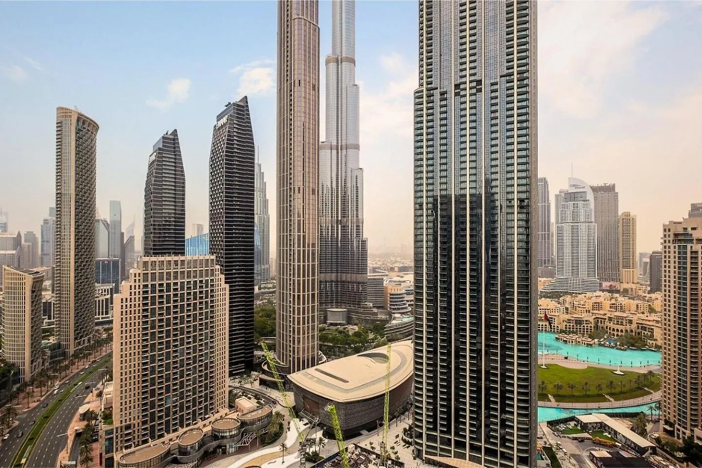 Διαμέρισμα Stylish 2Br With Burj View & 5 Min From Dubai Mall Ηνωμένα Αραβικά Εμιράτα